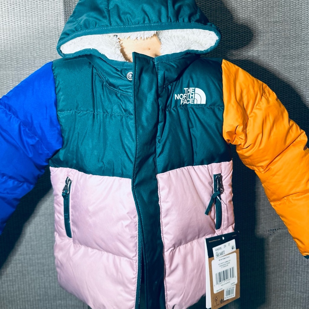 The North Face Ponderosa color block coat